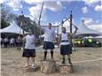 2025 Decatur Highland games men Podium Winners
