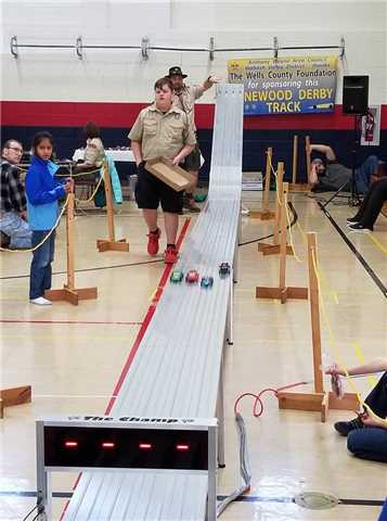 Area Cub Scouts Pinewood Derby